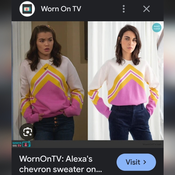 PARIS ATELIER & OTHER STORIES as seen on Alexa & Katie show TV cotton sweater - Picture 17 of 17